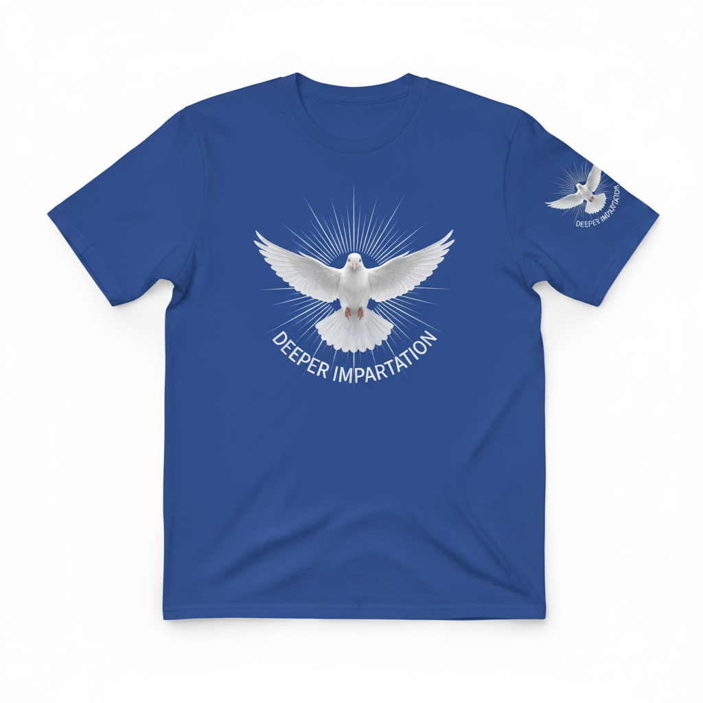 Deeper Impartation Tee - Burgundy